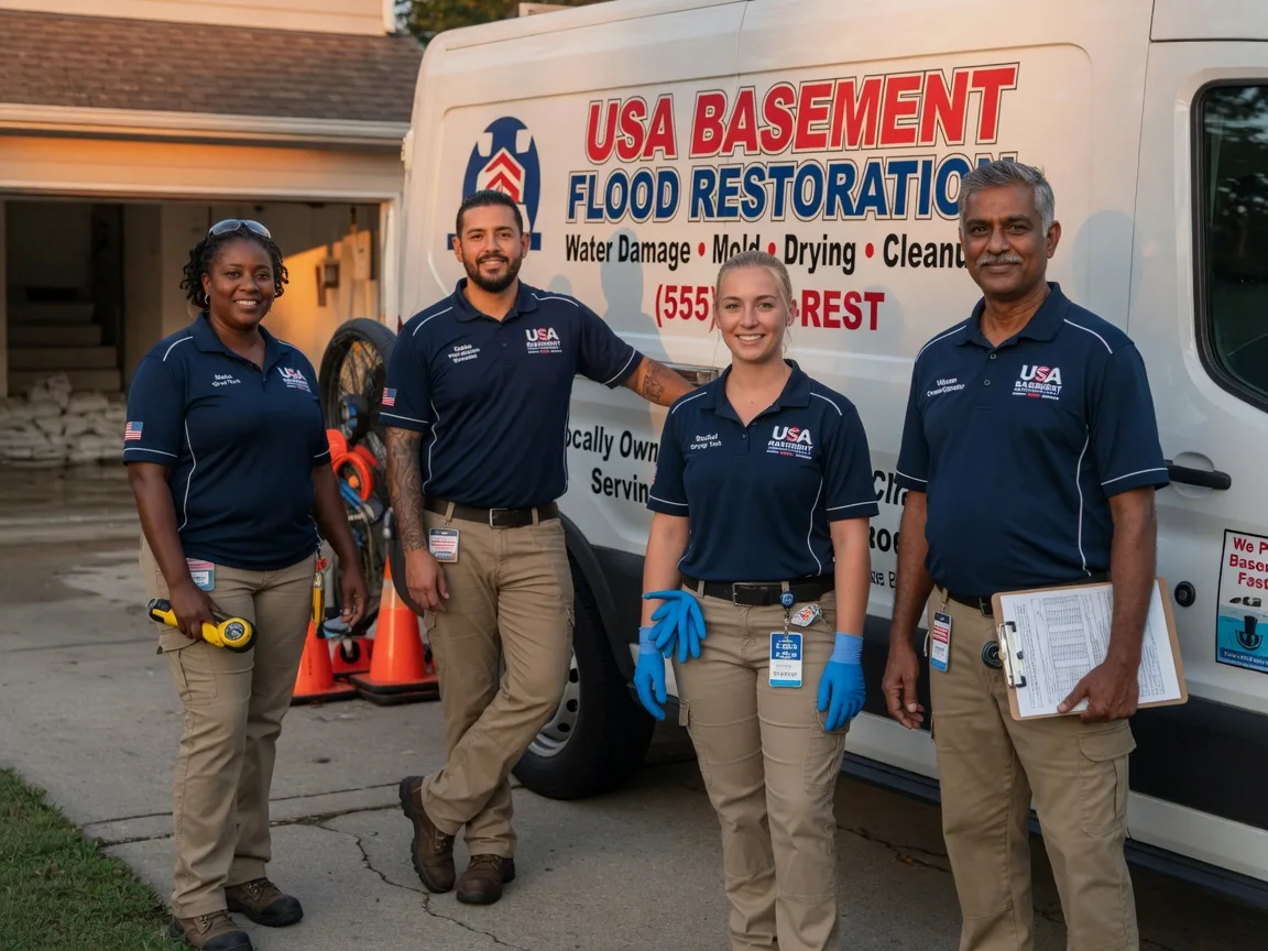Basement Flood Cleanup company in Hustle, VA